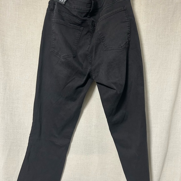 Black Wide-Leg Jeans - Picture 2 of 8